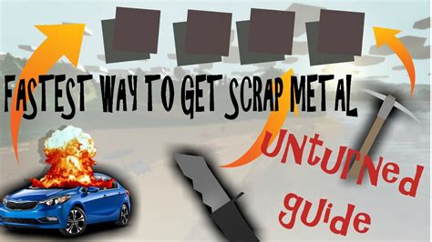 unturned metal sheet|scrap metal id unturned.